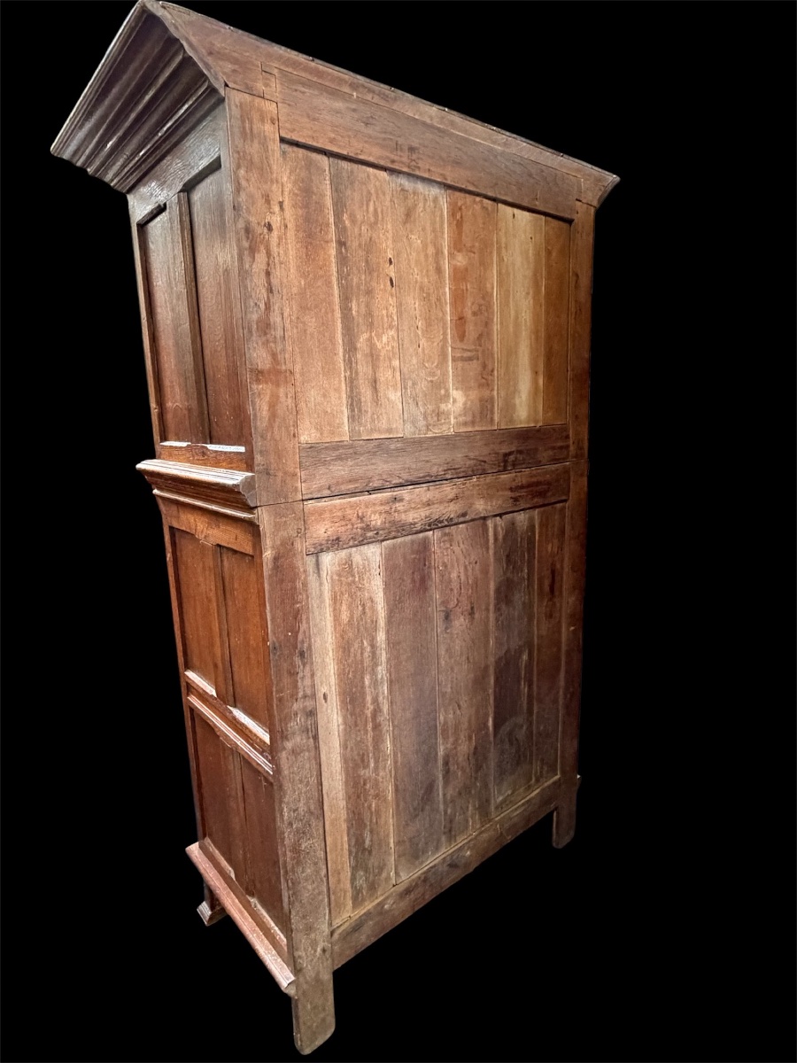 Renaissance Three-door Cabinet, 17th-century Flanders -photo-2