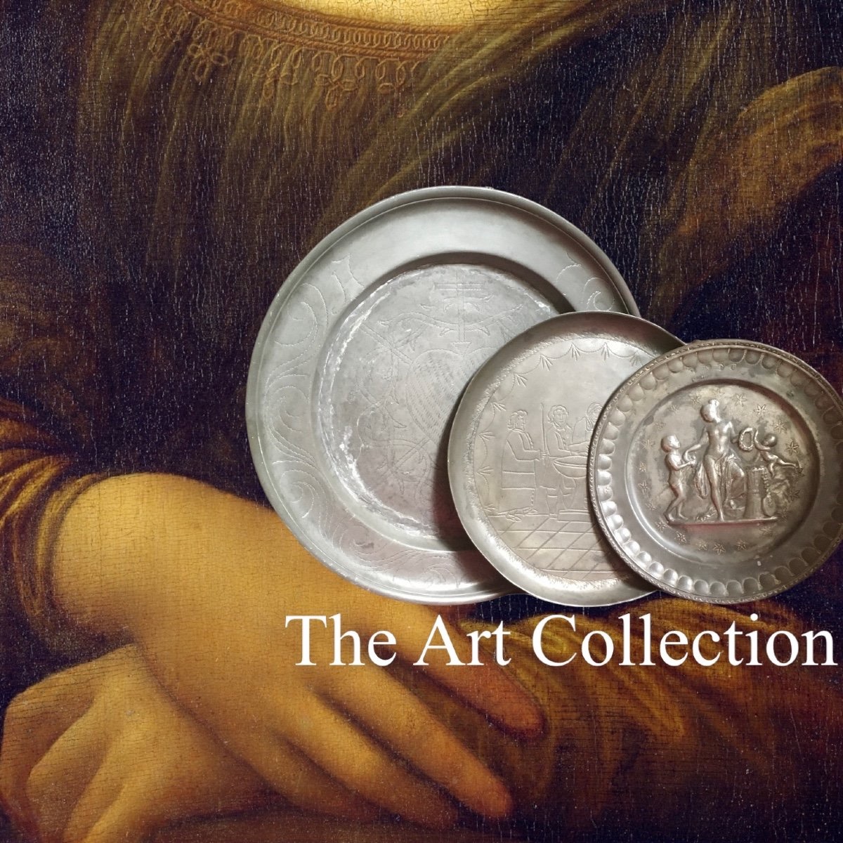 A Set Of Three  Tin Dishes With Relief Designs, 18th/19th Century -photo-8
