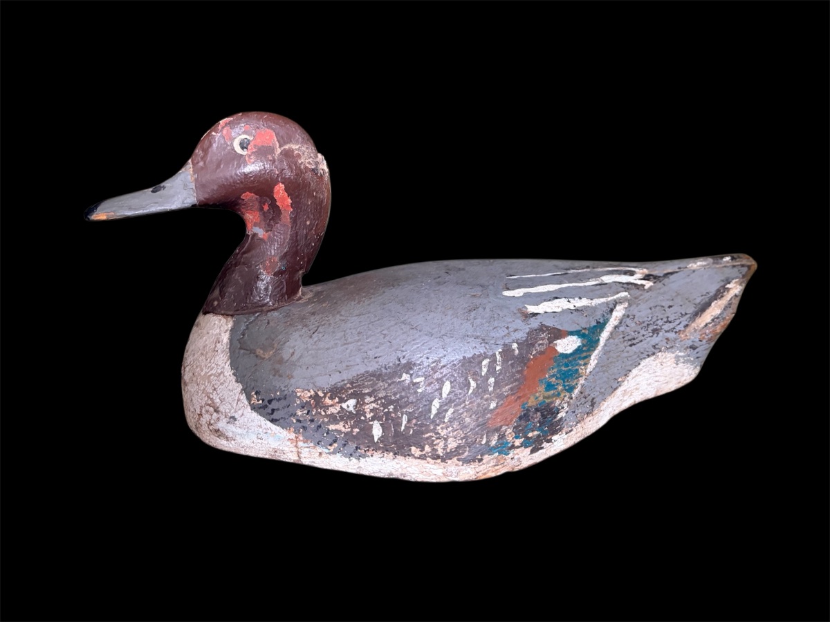 Four Decorative Birds Made Of Polychrome Wood. 19th Century -photo-4