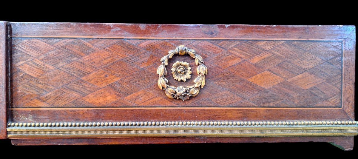 A Beautiful Louis XVI-style Coffee Table/desk, Modeled After A Design By Jean-henri Riesener.-photo-6