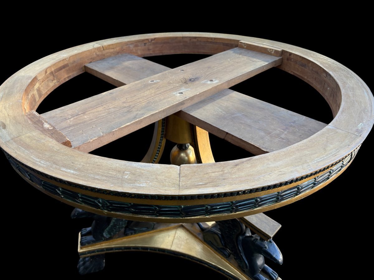 A Lovely Empire-style Pedestal Table, 1830–1840-photo-7