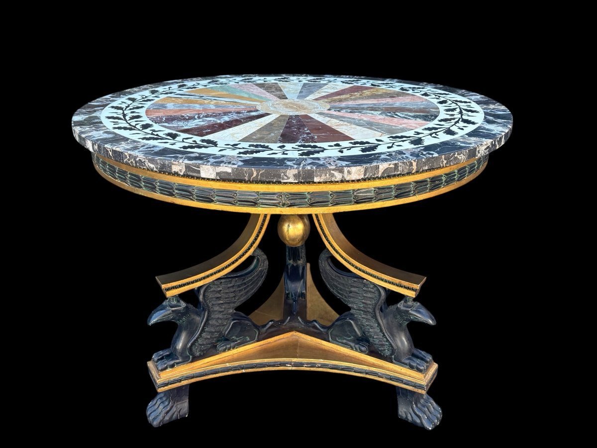 A Lovely Empire-style Pedestal Table, 1830–1840