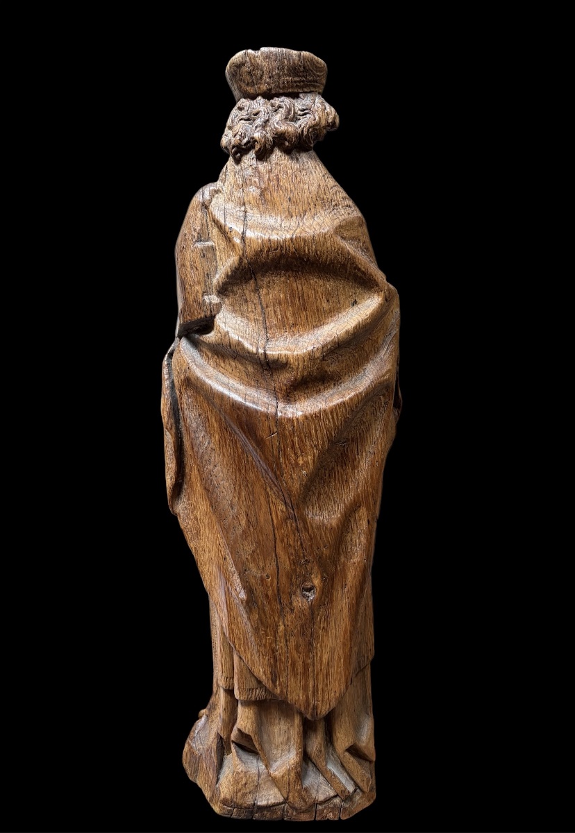 Detail; sculpture de Jan Borreman ,attribuée (dynastie des Borremans) , Bruxelles vers 1480 -photo-4