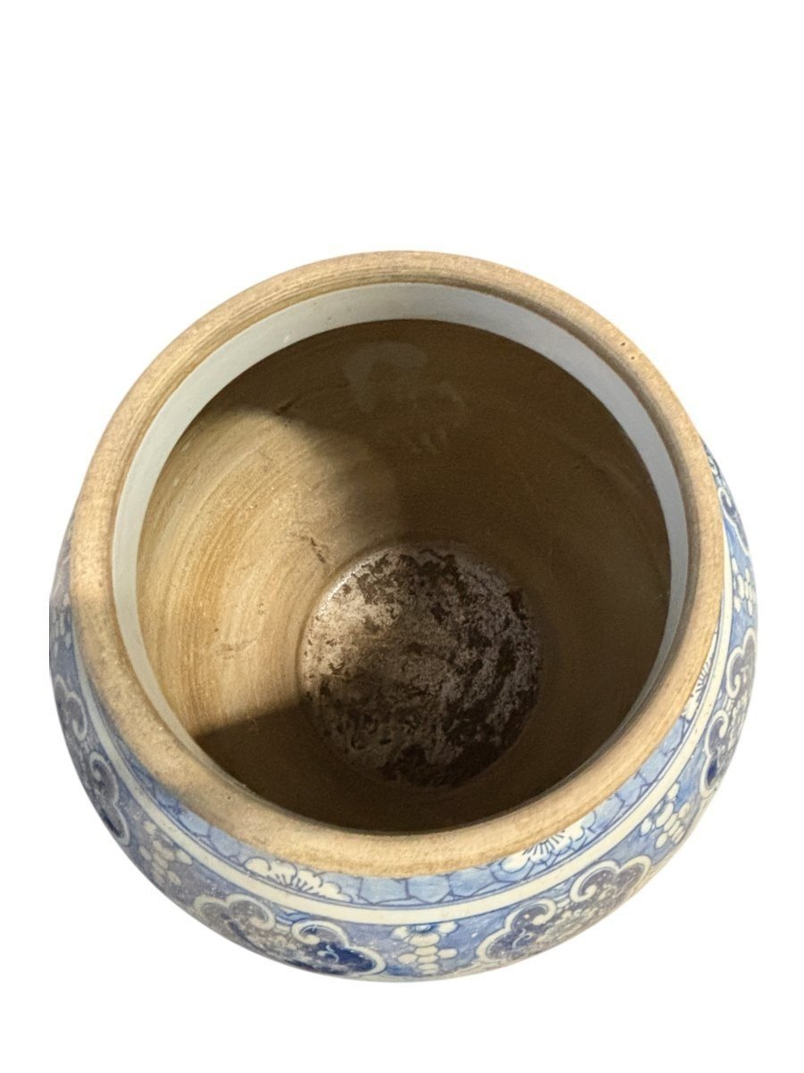Très grand Potiche en Porcelaine De Chine , Hauteur : 90 Cm-photo-1