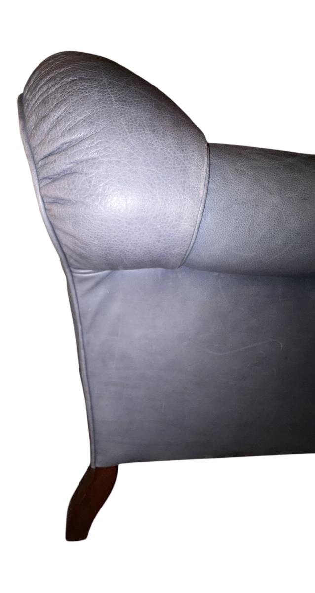Grand fauteuil en cuir très confortable -photo-5