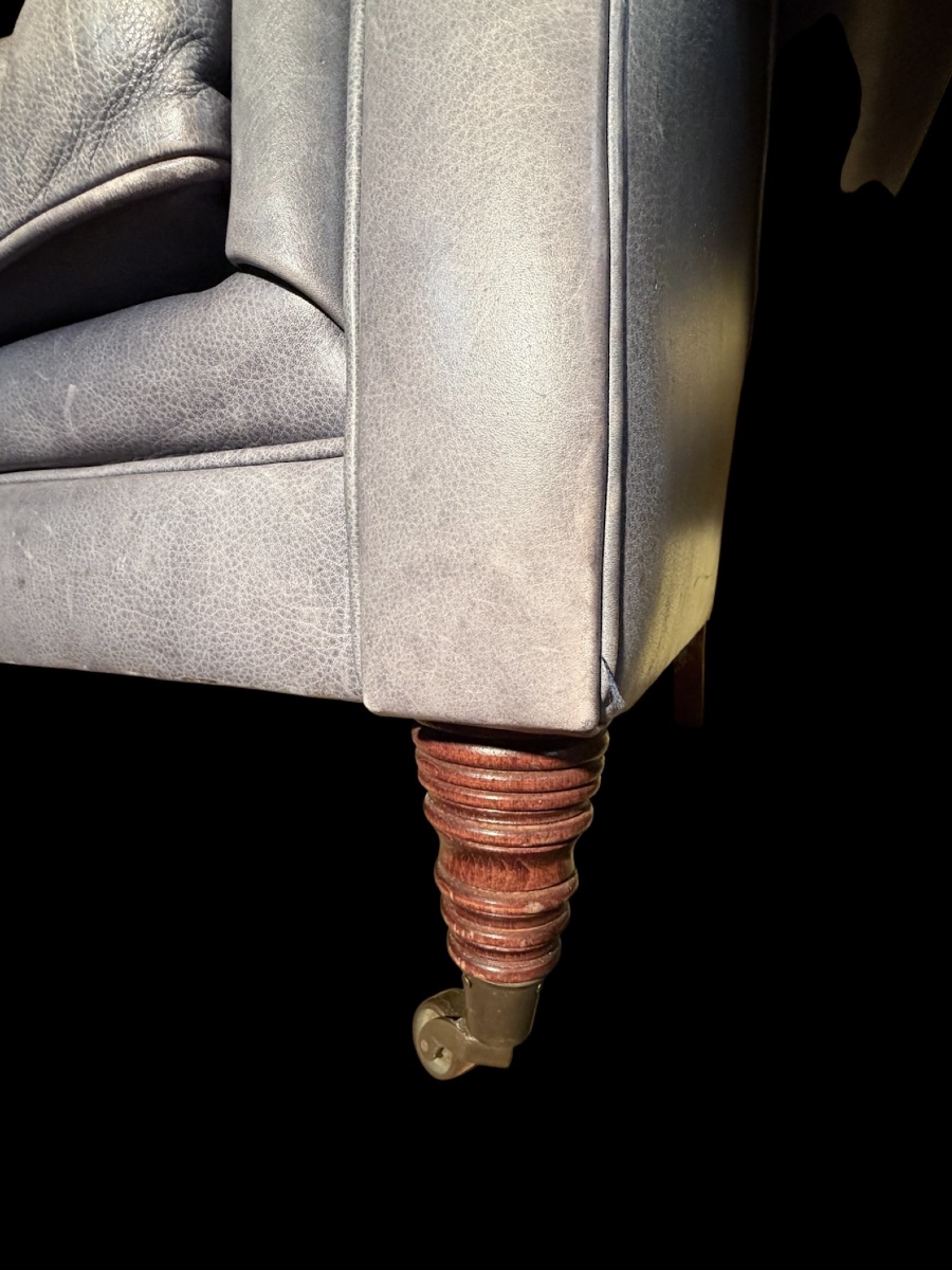 Grand fauteuil en cuir très confortable -photo-7