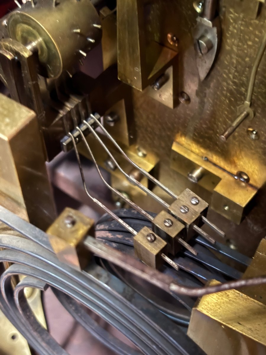 "8-bell" Clascow Bracket Clock, 19th Century.-photo-6