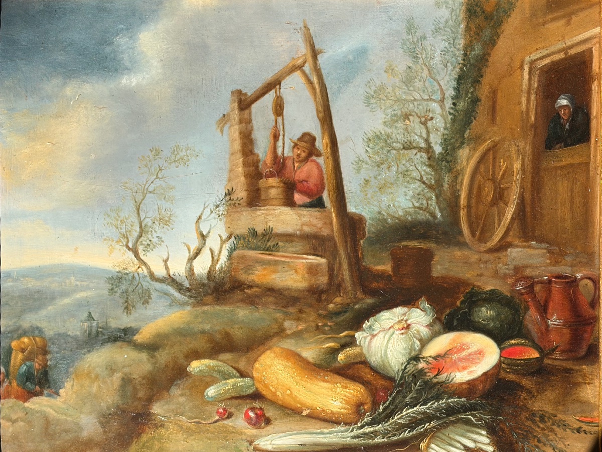 Painting On Panel By Willem Kalf, Circa 1642, Near Paris 