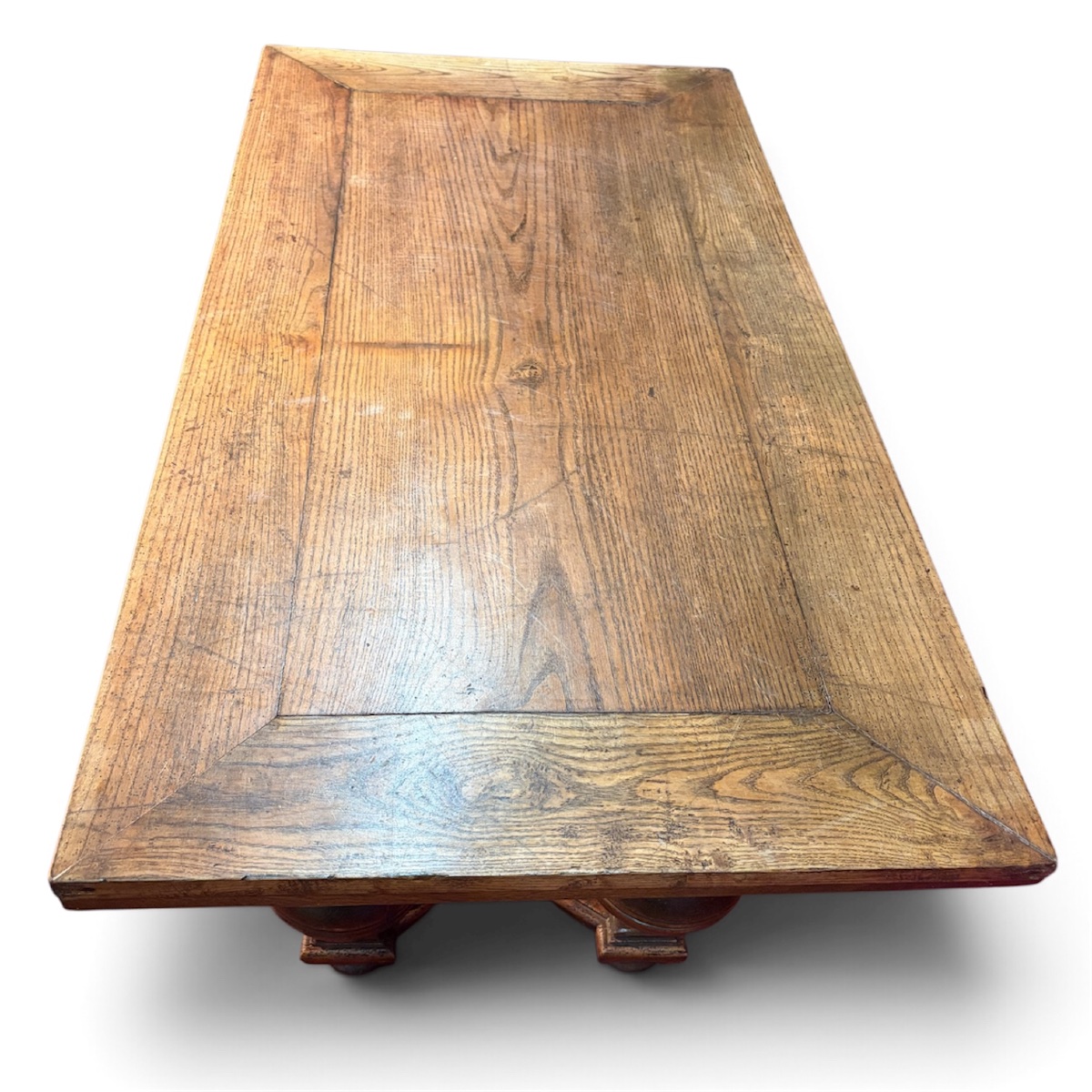 A 17th-century Baroque Table With Ball-shaped Legs.-photo-3