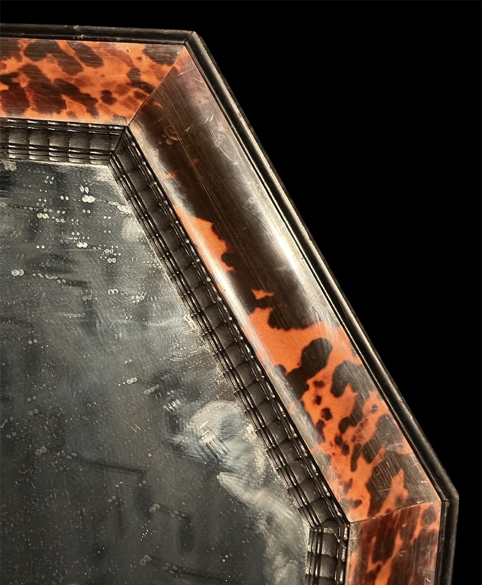 Tortoiseshell Mirror/frame, Circa 1920 -photo-2