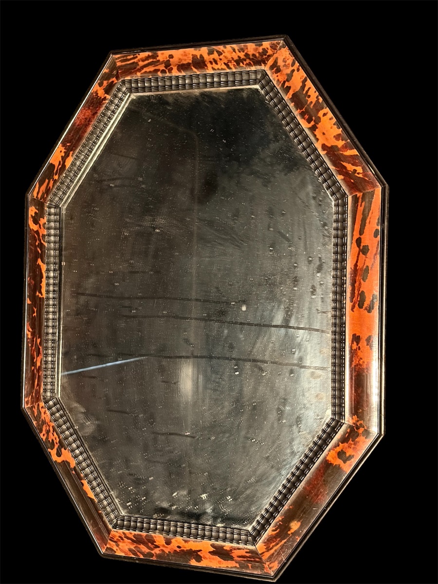 Tortoiseshell Mirror/frame, Circa 1920 -photo-8