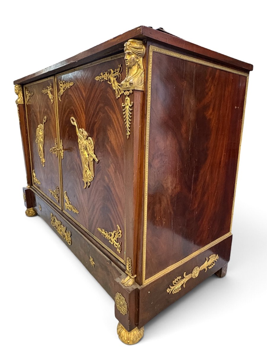 Empire-period Chest Of Drawers, Attributed To Jacob Frères (1803–1813)-photo-4
