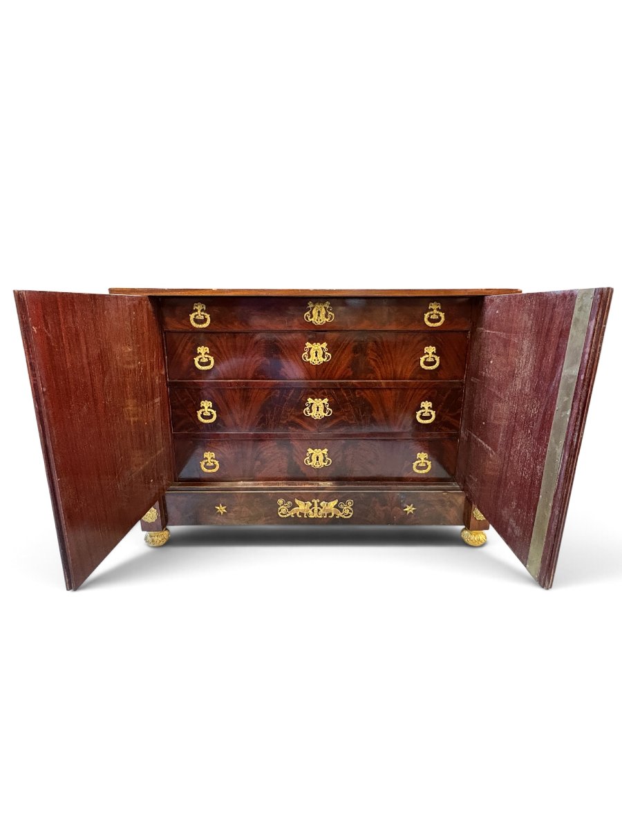 Empire-period Chest Of Drawers, Attributed To Jacob Frères (1803–1813)-photo-5