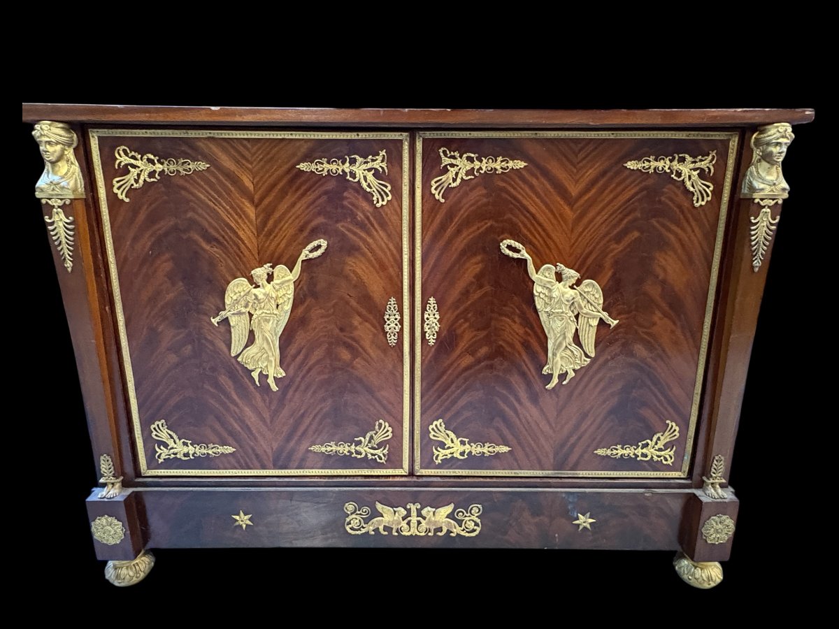 Empire-period Chest Of Drawers, Attributed To Jacob Frères (1803–1813)-photo-8