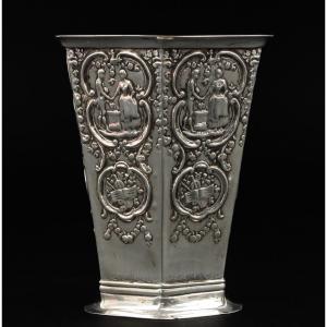 Timpani In Sterling Silver 19th Century
