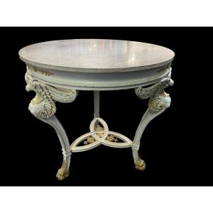 19th Century Empire Style Center Table.