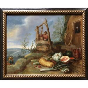Huile Sur Panneau Par Willem Kalf 1610/1693 Vers 1642 Près De Paris 