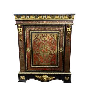 19th Century " Boulle" Marquetry Cabinet.