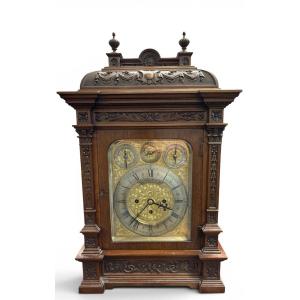 Bracket Clock " 8 Cloches "clascow ,19th Century