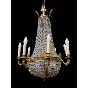 Empire-style Sac à Perle Chandelier