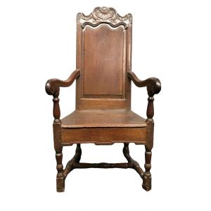 An 18th Century Oak Chair