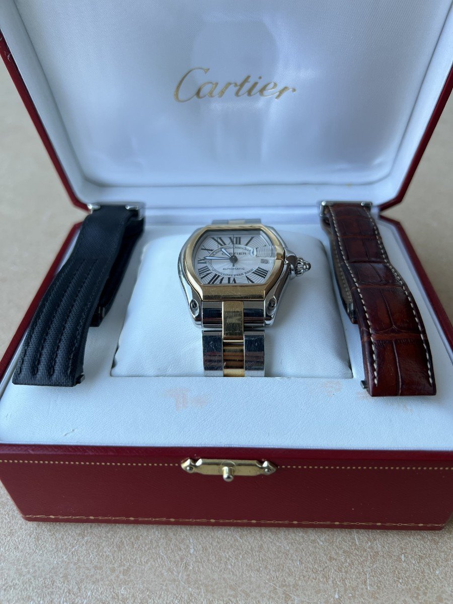 CARTIER - Montre "Roadster"-photo-3