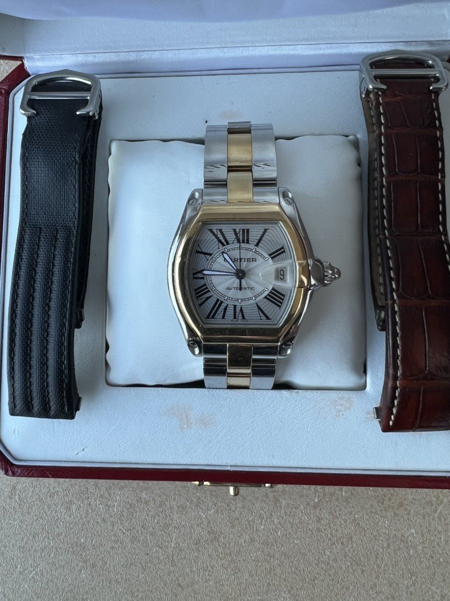 CARTIER - Montre "Roadster"-photo-4