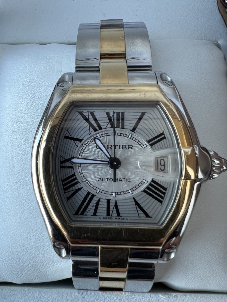 CARTIER - Montre "Roadster"-photo-3