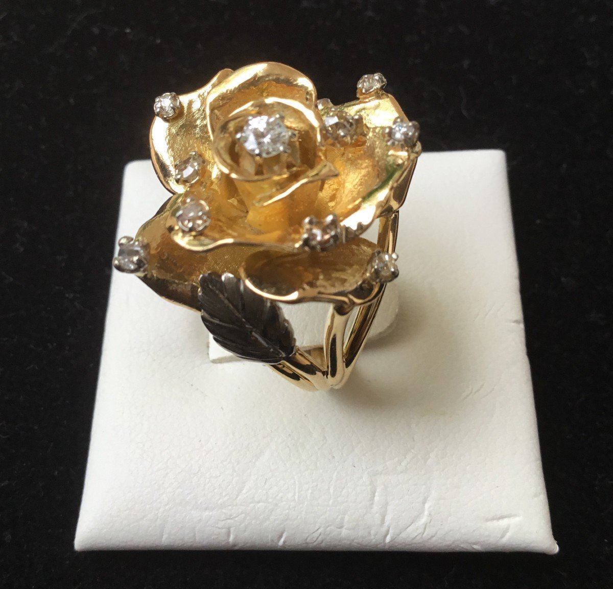Gold And Diamond Ring-photo-3