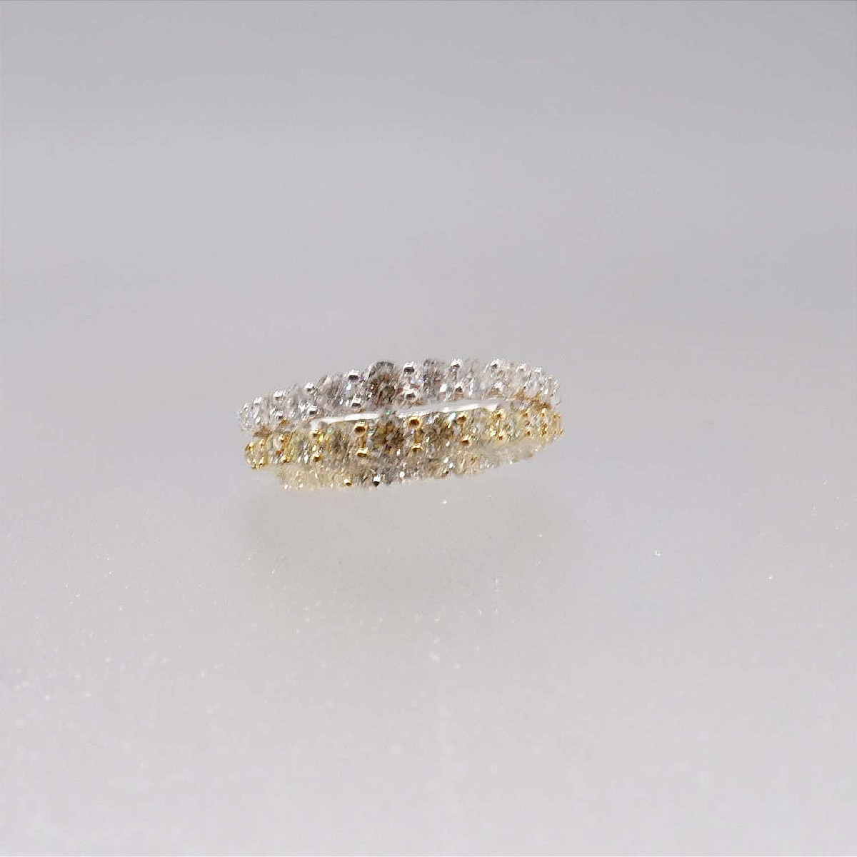 Bague diamant poire jonquilles et diamants-photo-2