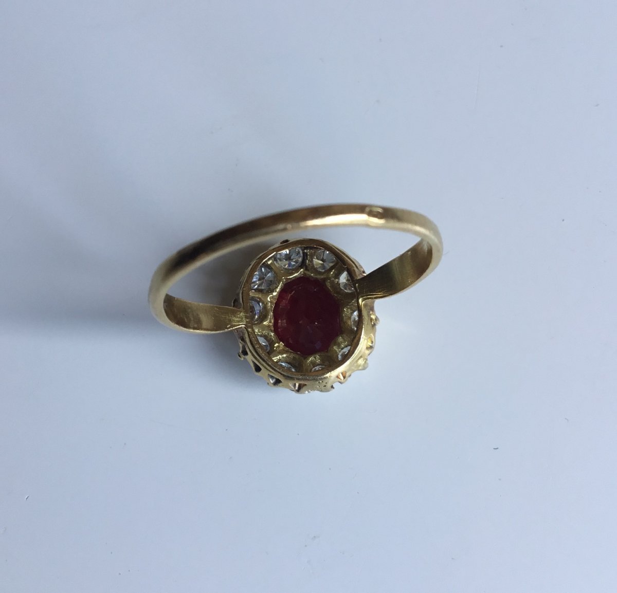 Gold, Ruby And Diamond Ring-photo-4