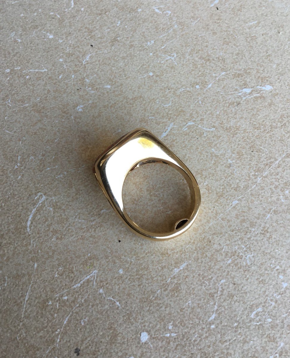 Gold And Topaz Ring-photo-3