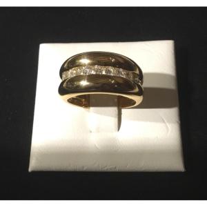 Gold And Diamond Ring