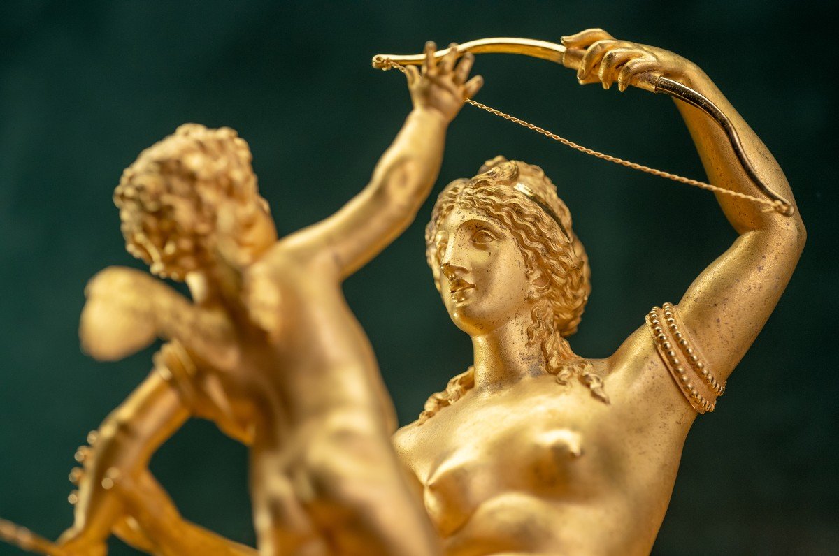 Mantelclock Venus And Amor-photo-4