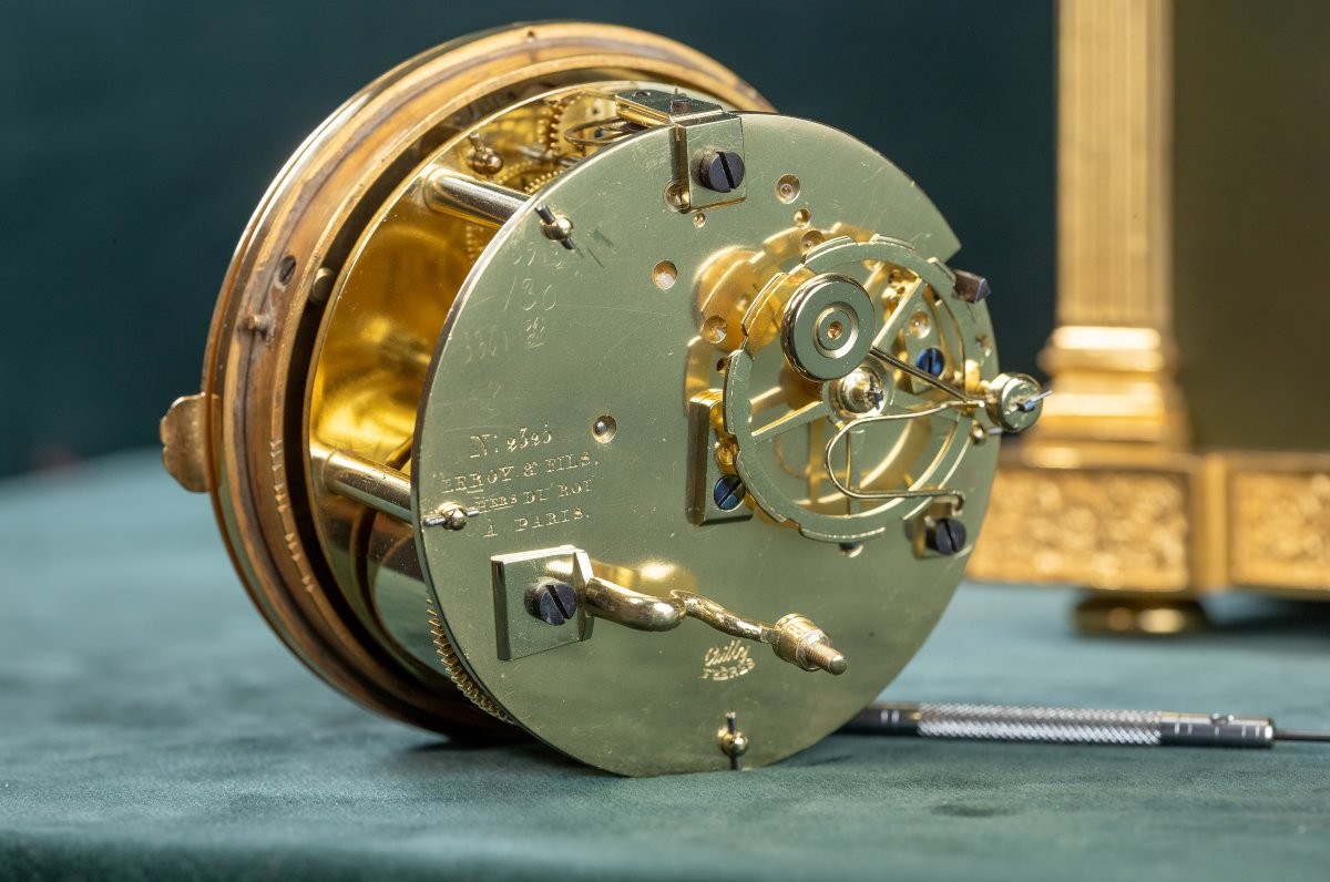 Grande pendule de voyage modèle Breguet-photo-4