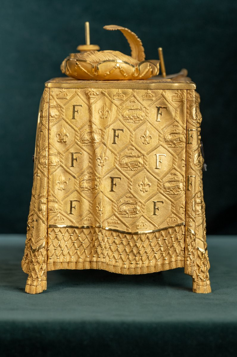 Pendule française, vers 1830-photo-3