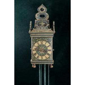Dutch Stoof Clock, Circa 1720