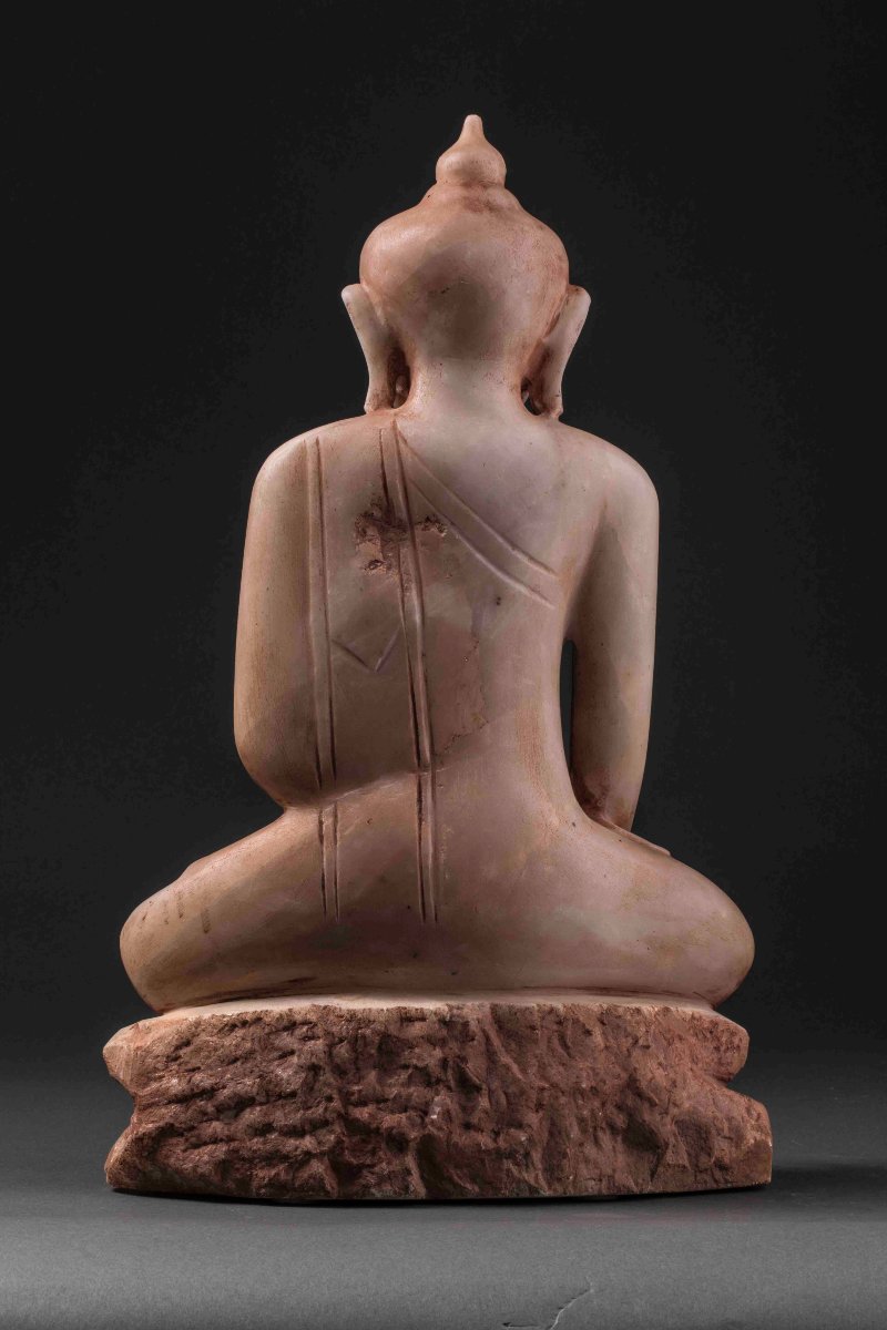 Buddha Maravijaya Seated In Vajrasana And Bumishparshamudra -photo-2