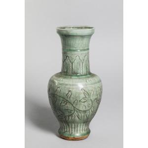 Vase Balustre Du Longquan