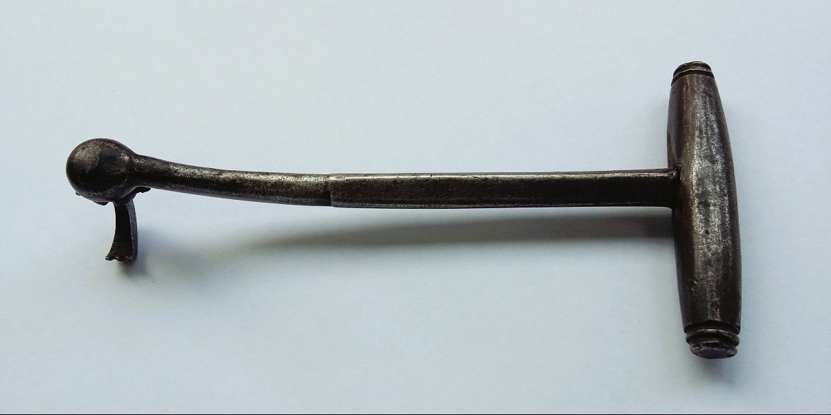 Antique Dental Key For Tooth Extraction-photo-4