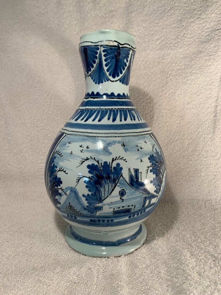 GRAND PICHET à VIN - NEVERS,  XVIII ème siècle - Vers 1730/1750-photo-4