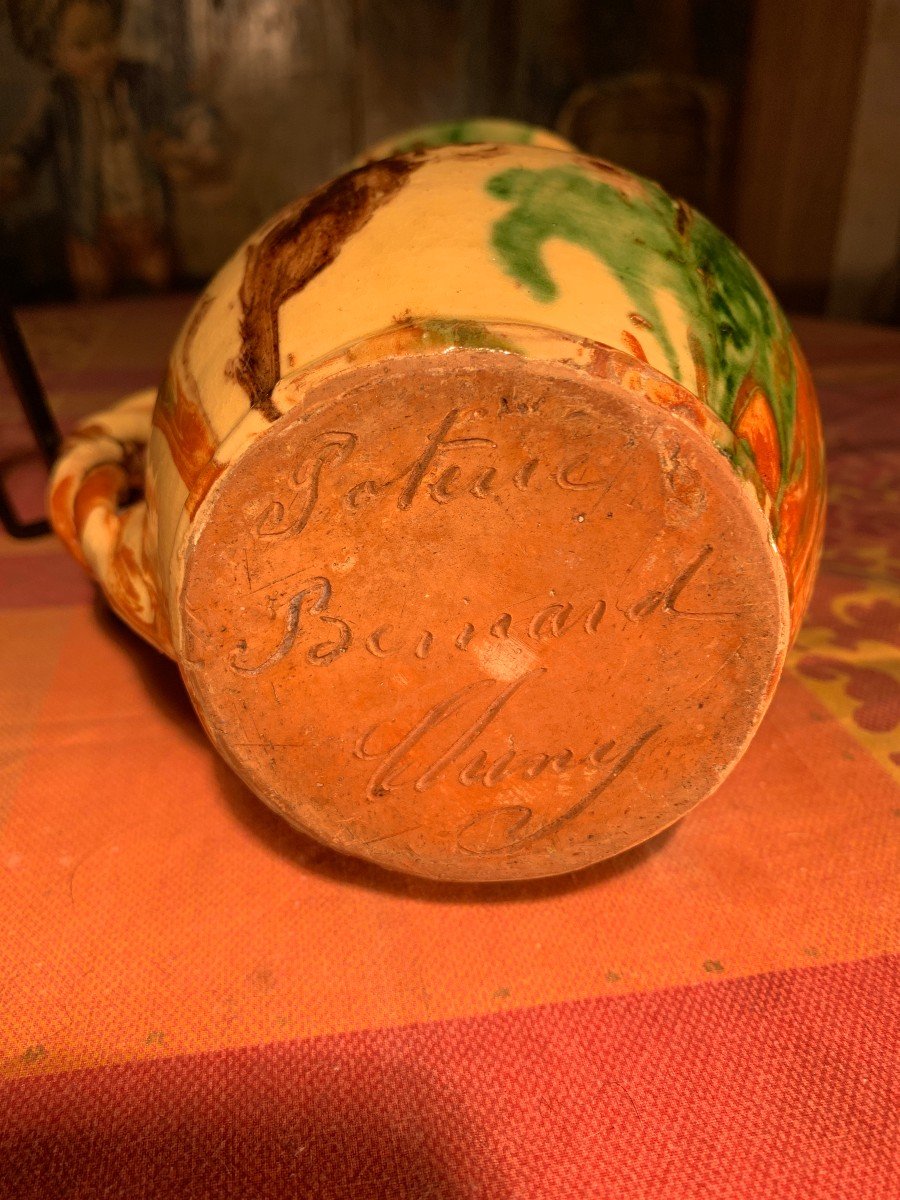 PICHET en Terre Cuite - Poterie BERNARD à CLUNY-photo-1