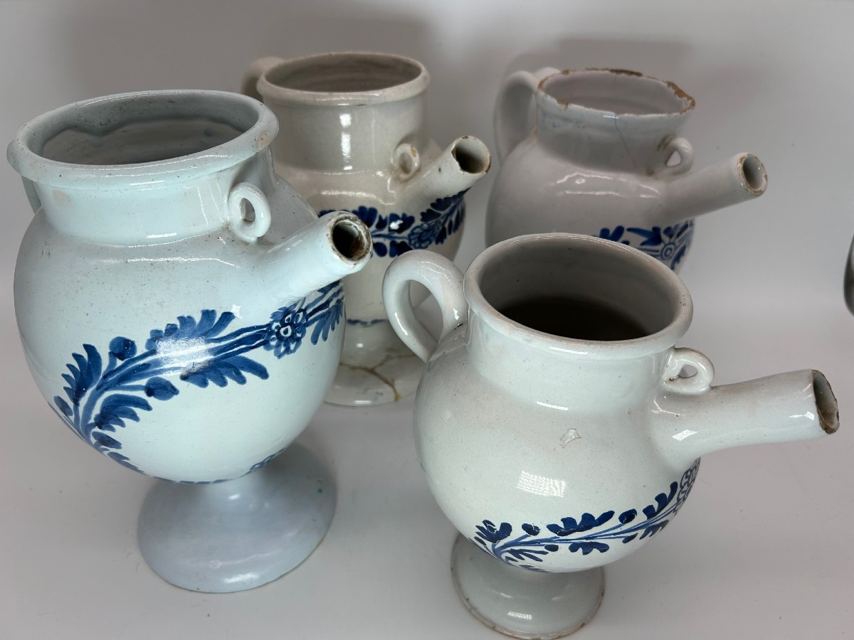 Nevers 18th Century - Apothecary - Batch Of Damaged Pieces-photo-3