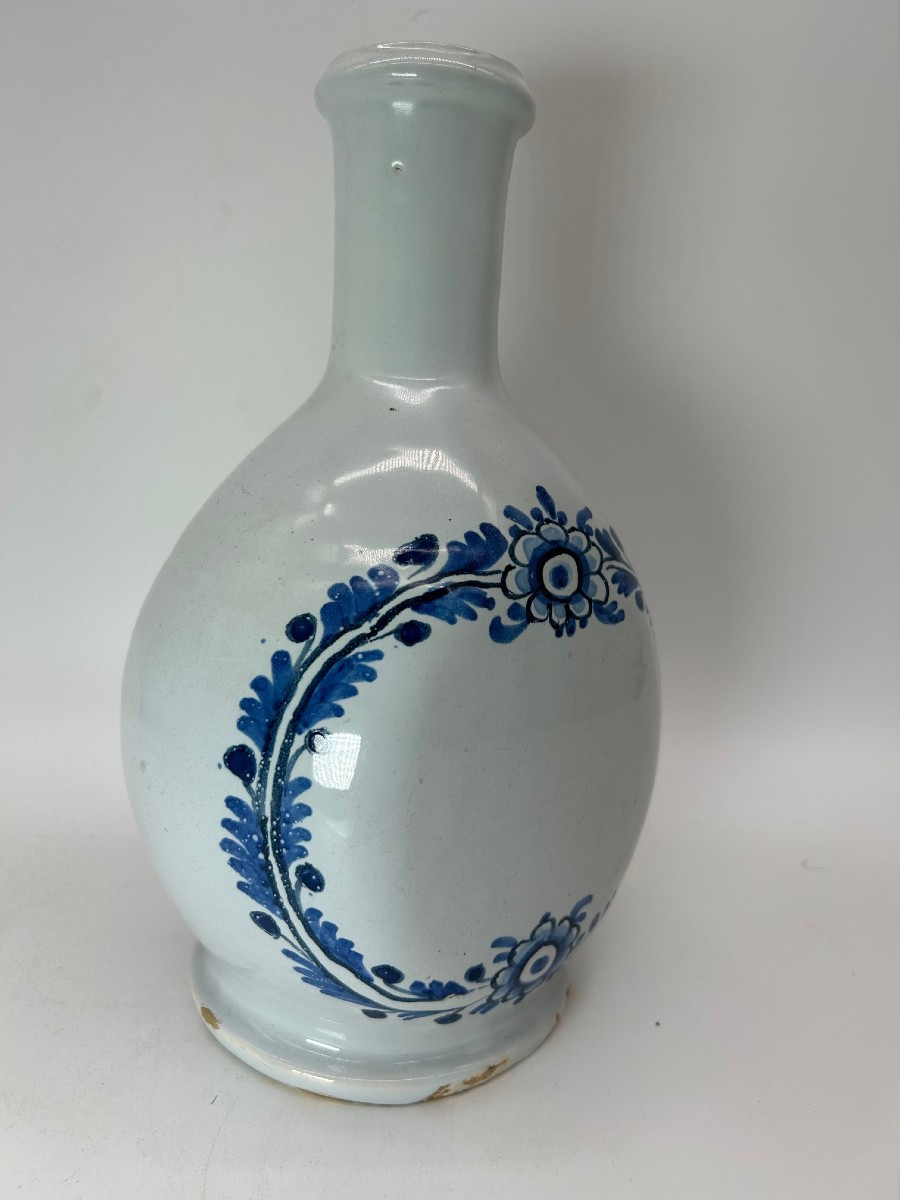 NEVERS XVIII ème siècle - APOTHICAIRERIE - GRANDE BOUTEILLE à LIQUIDES-photo-2