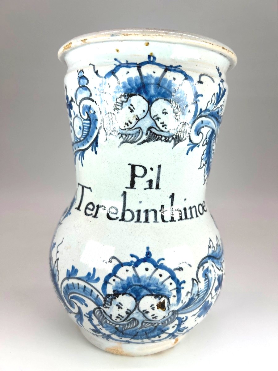 LILLE XVIII ème siècle - APOTHICAIRERIE - PILULIER