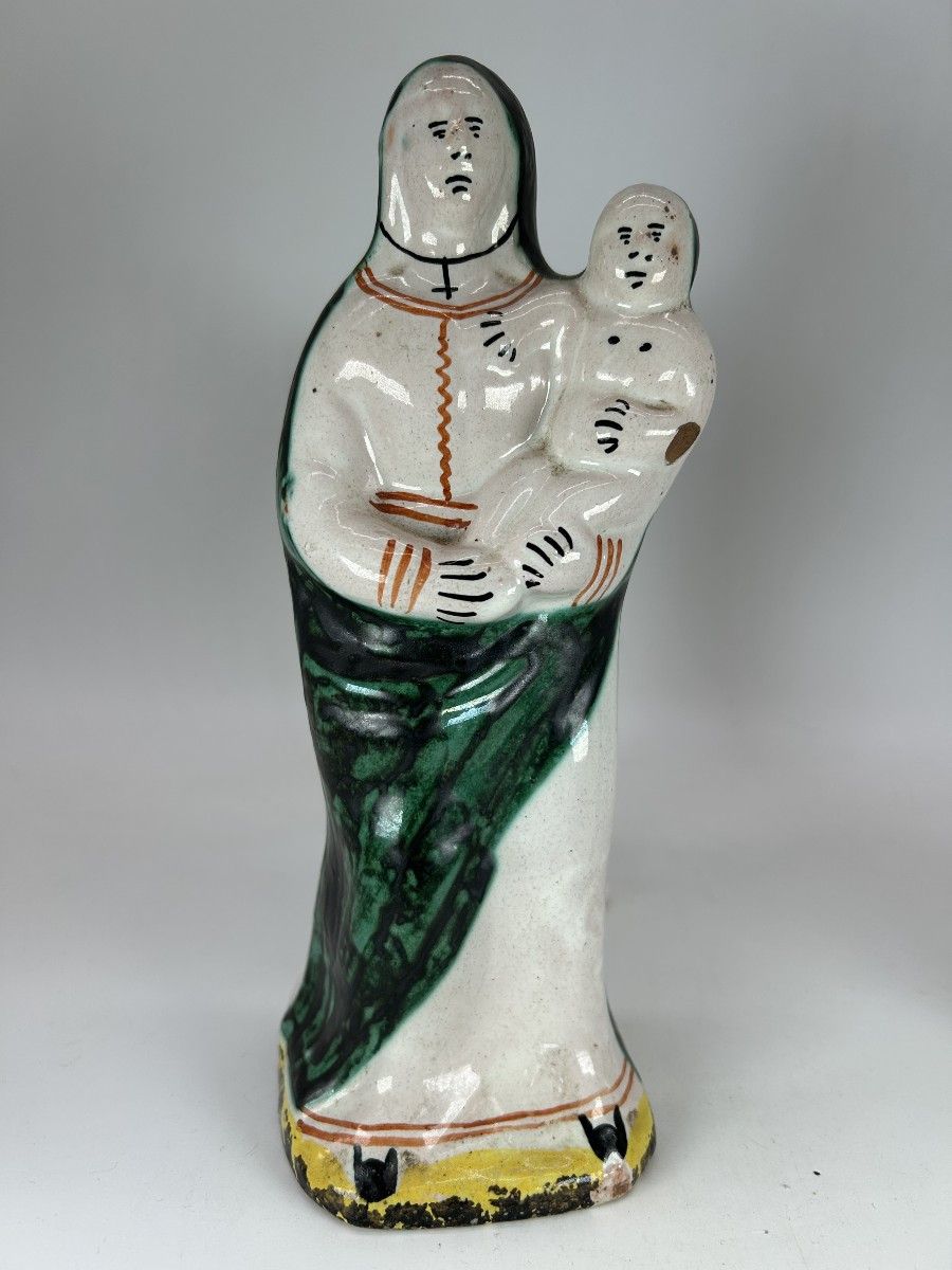 Nevers 18th And 19th Century - 3 Virgins In Birth-photo-4