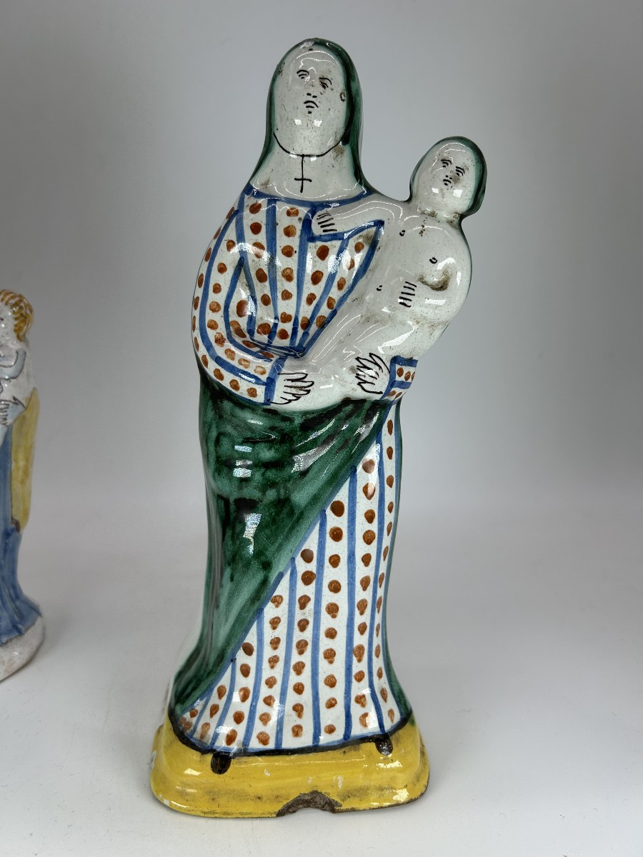 Nevers 18th And 19th Century - 3 Virgins In Birth-photo-1