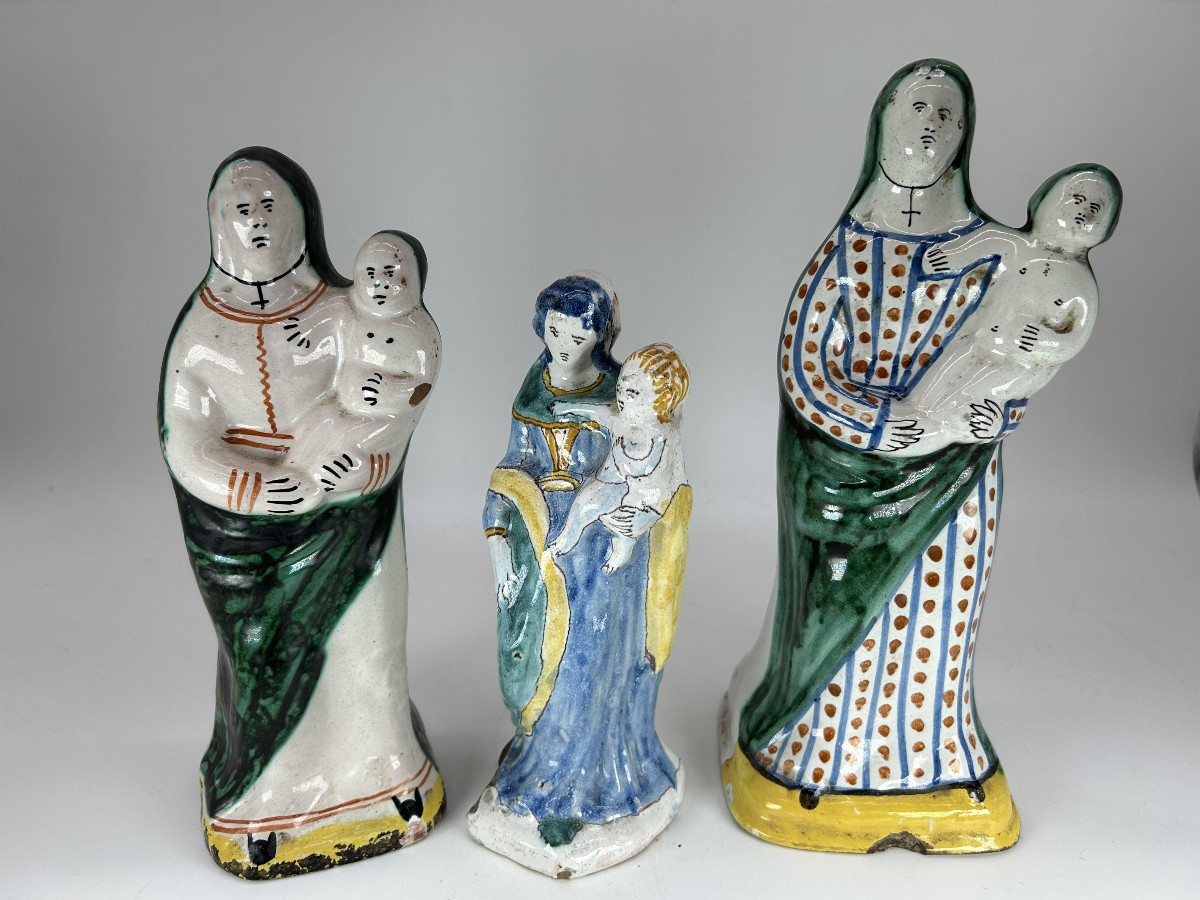 Nevers 18th And 19th Century - 3 Virgins In Birth