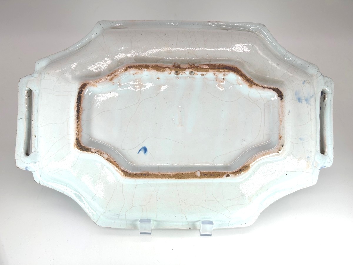 ROUEN XVIII ème Siècle - Vers 1740 - BANNETTE de SERVICE -photo-3