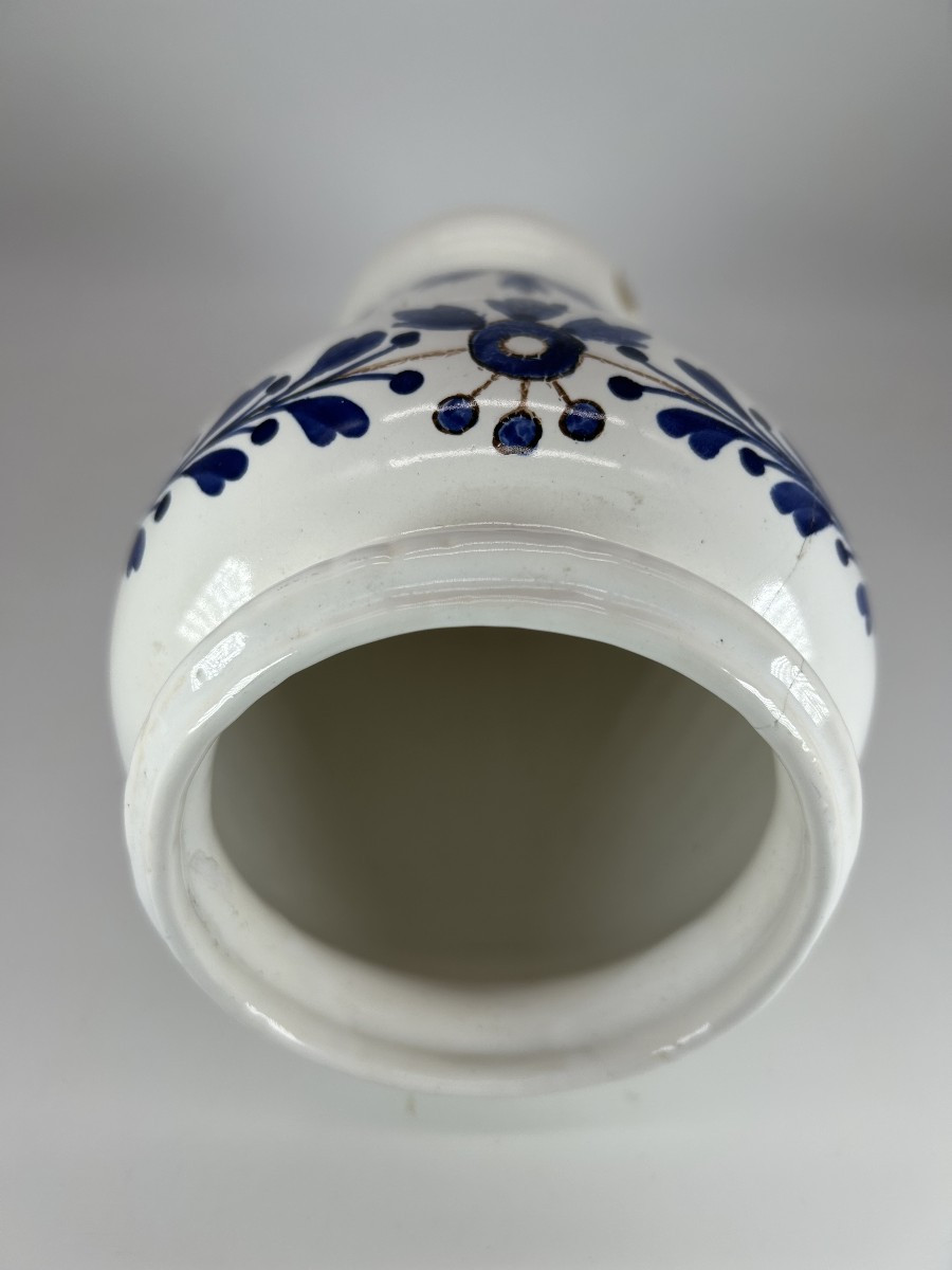 PARIS  XVIII ème siècle - APOTHICAIRERIE - POT CANON de forme balustre-photo-3